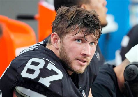 NFL tight end Foster Moreau says he has cancer